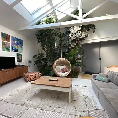 Tatil Evi Atelier Audusson - Espace Atypique Aux Jardins Interieurs