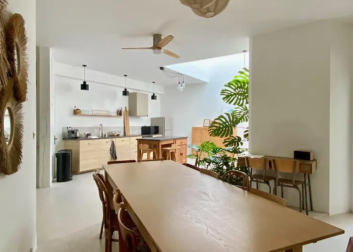 Ferienhaus Loft Audusson - Espace Atypique Aux Jardins Interieurs